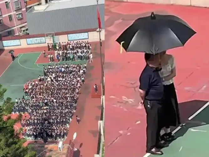 遮阳伞风波是一堂公共舆情课